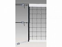 Síť volejbal LIGA SPORT PL/3 mm, černá, s kevlarovým lankem (délka lanka 13,5 m)