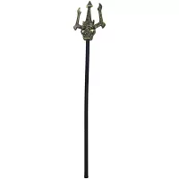 Čertovské vidle - trojzubec zlatý - 110 cm