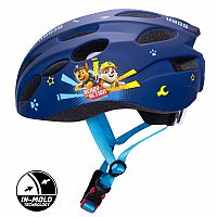 Cyklistická helma Paw Patrol, modrá, M 52-56cm IN-MOLD