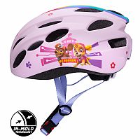Cyklistická helma Paw Patrol, růžová, M 52-56cm IN-MOLD