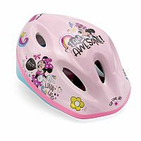 Cyklistická helma Minnie, růžová, 52-56cm