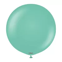 Dekorační balonek aqua zelený 45 cm/18"