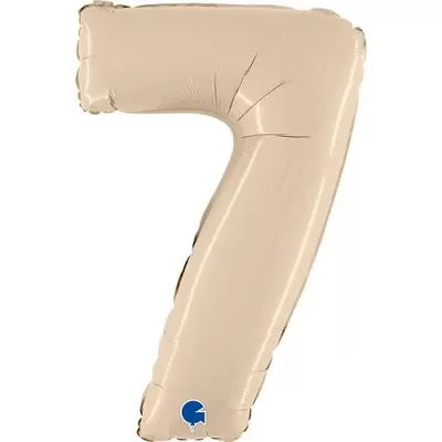 Číslice 7 krémová (66cm,26")
