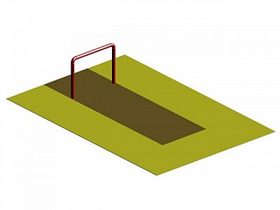 Posilovací rám (1 kus) - ruce WK11 a, Workoutový prvek