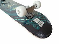 ACRA S3 Skateboard závodní s protismykem zelený 78 x 20 cm