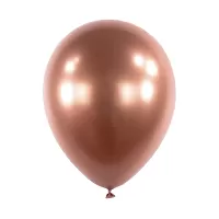 Dekorační chromový balonek rose gold 30 cm