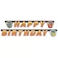 Party nápis Cars 3 Happy Birthday