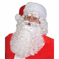 Paruka a vousy - Mikuláš/Santa - deluxe