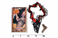 Podvazek s pistolí a pouzdrem