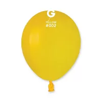 Balónek 13cm/5" #002 žlutý 100ks