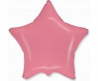 Foliový balonek hvězda macaron červená 45 cm - Nebalený