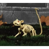 Halloweenská dekorace kostra krysy 20 cm