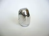 Vázací stuha 5mm x 20m metalická stříbrná