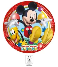 Papírové talíře Mickey Mouse 23 cm - 8 ks