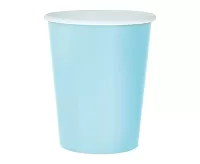EKO papírové kelímky světle modré 14 ks