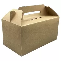 Krabice na výslužku KRAFT 18,5 x 15 x 9,5 cm - 50 ks