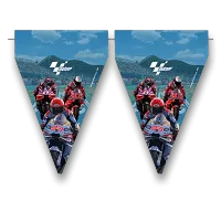 Vlaječková girlanda Moto GP 3m