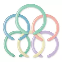 Balónek modelovací makronky mix (100ks/bal)