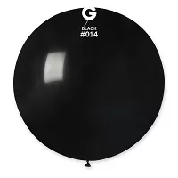 Balónek 80cm/31" #014 černý 25 ks