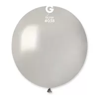 Balónek 80cm/31" #038 metal stříbrná