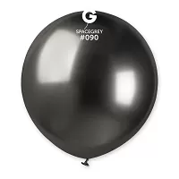 Balónek 48cm/19" #090 SHINY vesmírný šedý 25 ks