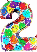 Foliová číslice - balonková 2 102cm
