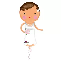 Foliový balonek Nevěsta 101 x 48 cm