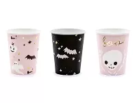 Papírové kelímky Halloween - Boo 6 ks