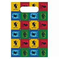 Party tašky Harry Potter - Bradavické koleje 8 ks