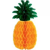 Papírová dekorace - Ananas, 29.2 x 15.6 cm