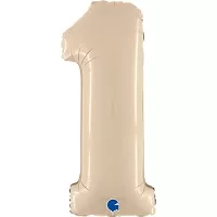 Číslice 1 krémová (66cm,26")