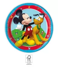 Papírové talíře Mickey Mouse Rock the House 20 cm - 8 ks