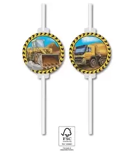 Papírová brčka - Staveniště