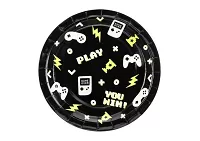 Papírové talíře Gamer 23cm - 6 ks