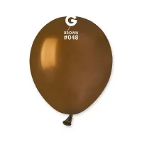 Balónek 13cm/5" #048 hnědý 100ks