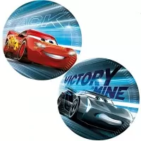 Papírové talíře Cars 23 cm 8 ks