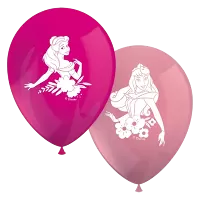 Latexové balonky Disney Princezny - barevný potisk 8ks