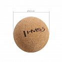 Korkový masážní míč HMS BLW01 - Lacrosse Ball